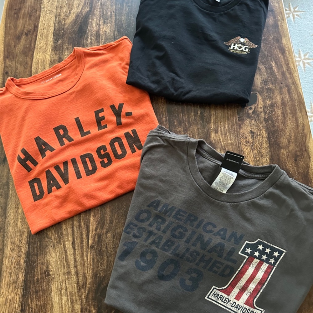 COPY - 3 Harley-Davidson Tee's